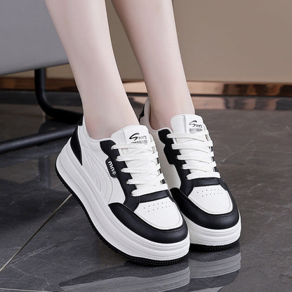 Damen Sneaker Plattform Sportlich Bequem Damenschuhe