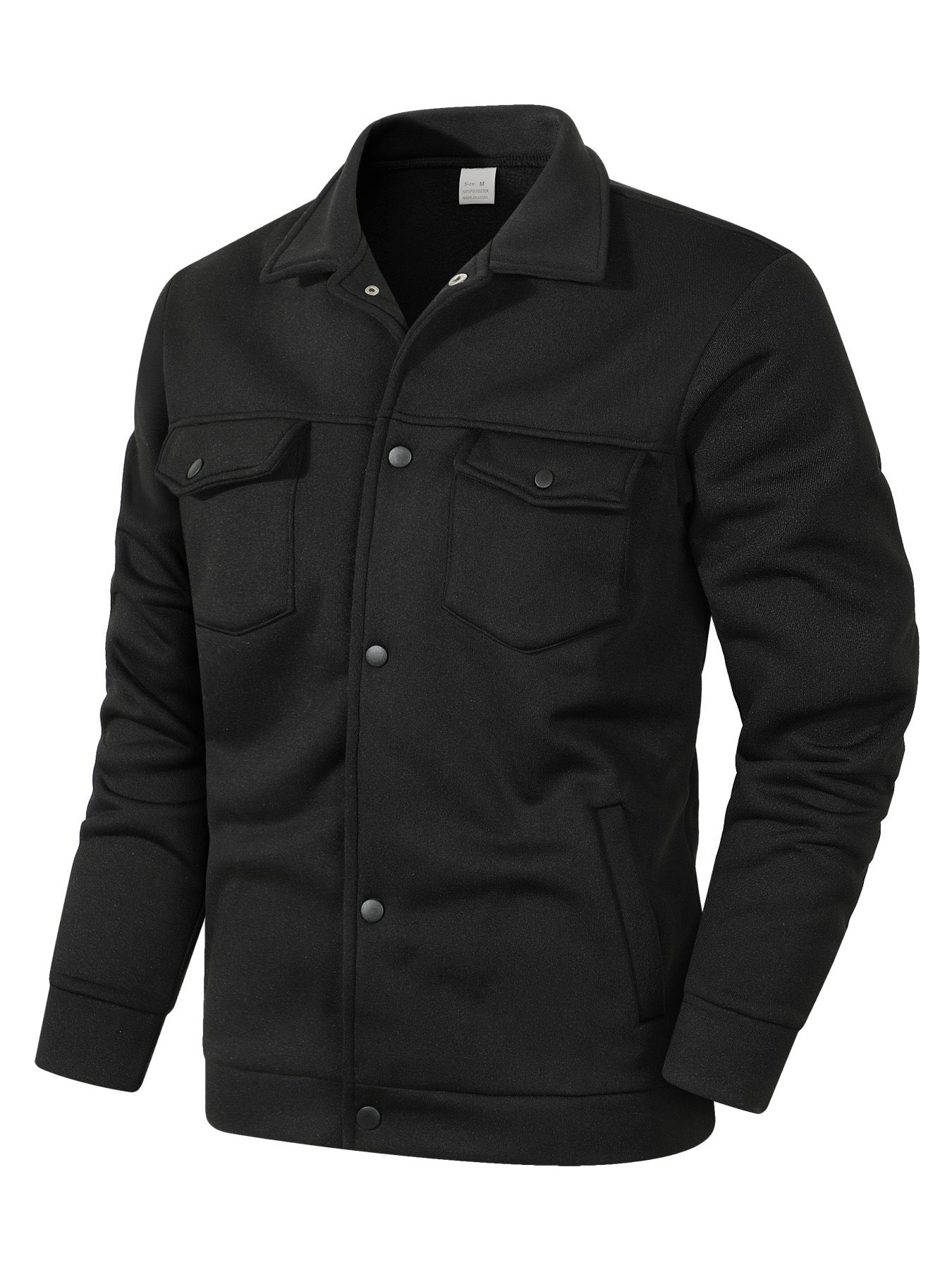 Herren Freizeitjacke Praktisch Mit Taschen Modern