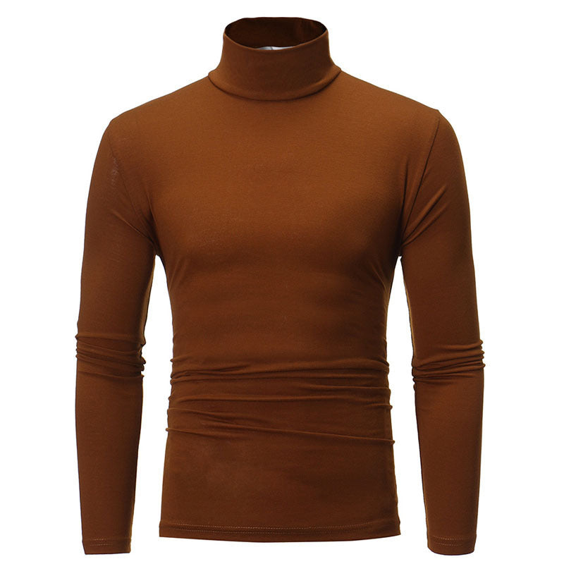 Rollkragenpullover Herren Modern Strick