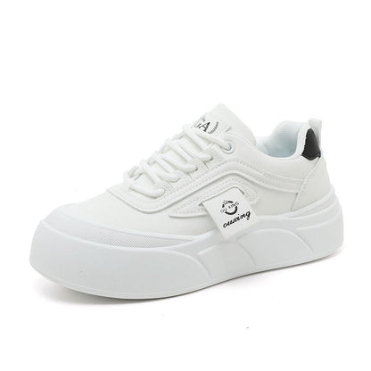 Damen Plateau Sneaker Sportlich Atmungsaktiv