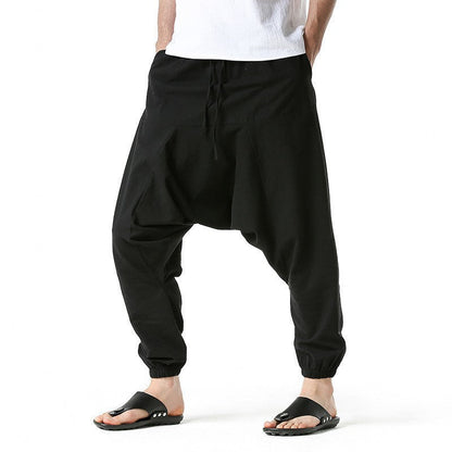 Bequeme Herrenhose Elastischer Bund Lässiger Stil