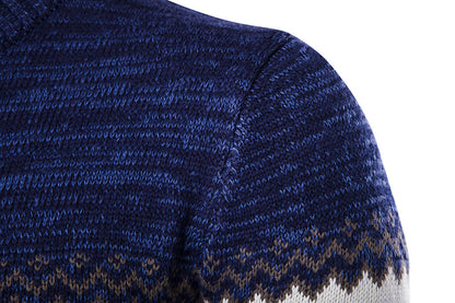 Herren Pullover Modern mit Grafik Muster