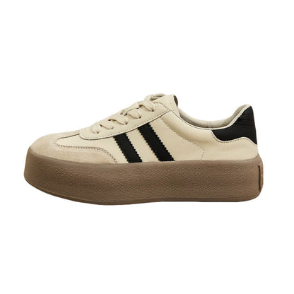 Damen Plateausneaker Bequem Robust Komfortabel
