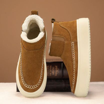 Damen Winterstiefel Kuschelig Warm Elastisch
