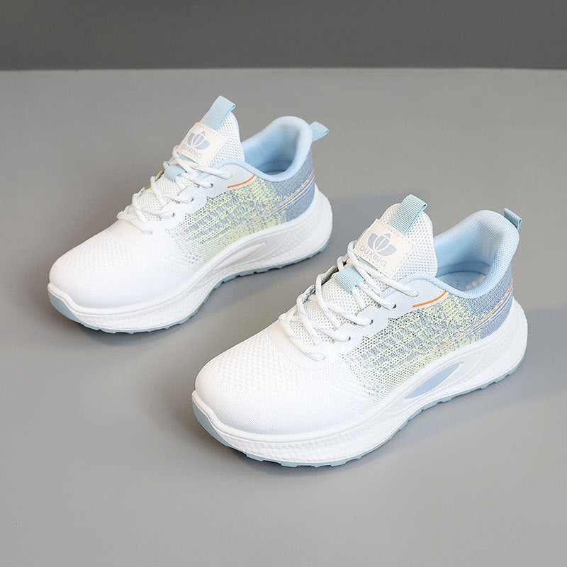 Damen Sneaker Atmungsaktiv Bequem Laufschuhe Flexibel