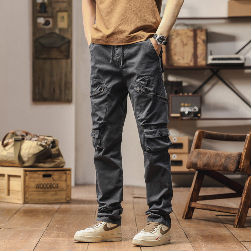 Herren Cargo-Hose Robust Vieltaschen Verstellbar Modern