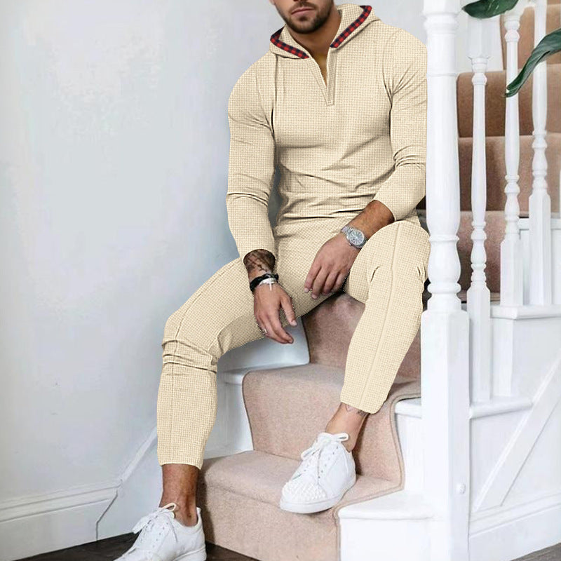 Herren Sportanzug Moderne Reißverschluss Design Hochwertig