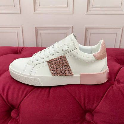 Damen Sneaker Glitzer Schuhe Elegant Modisch