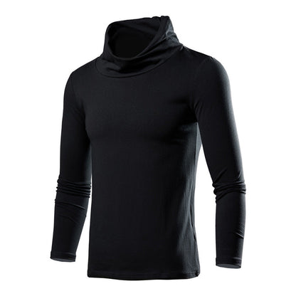 Herren Langarmshirt Elegantes Hemd Moderner Kragen