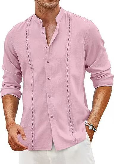 Elegantes Herrenhemd aus Baumwolle Slim Fit Modern