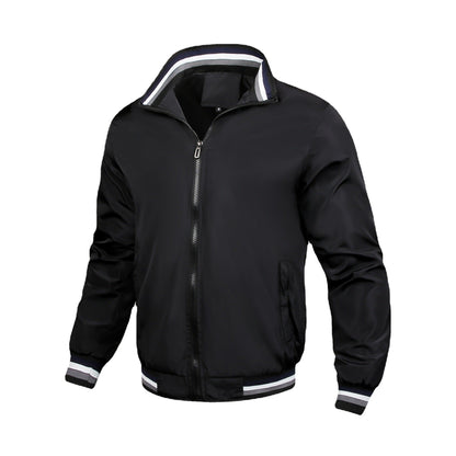 Herren Sportjacke Übergangsjacke Winddicht Modern