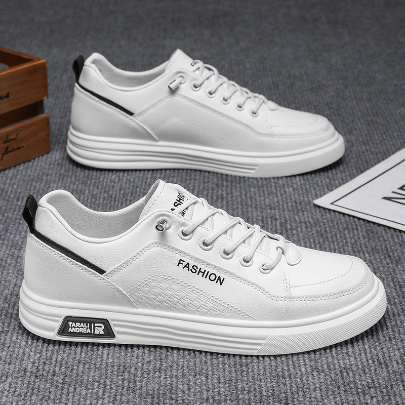 Damen Sneaker Sportlich Leder Weich mit Dämpfung