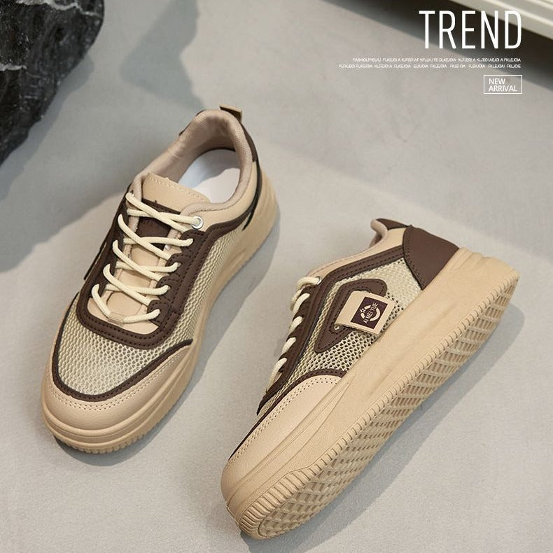 Damen Sneaker Sportlich Atmungsaktiv Moderne