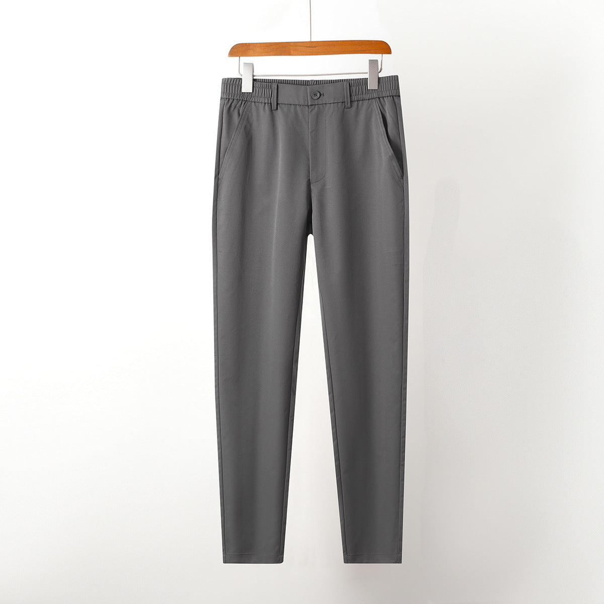 Herren Slim Fit Hosen Elegant Freizeit Modern