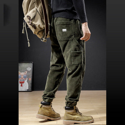 Herren Cordhosen Elastisch Komfortabel Mit Taschen