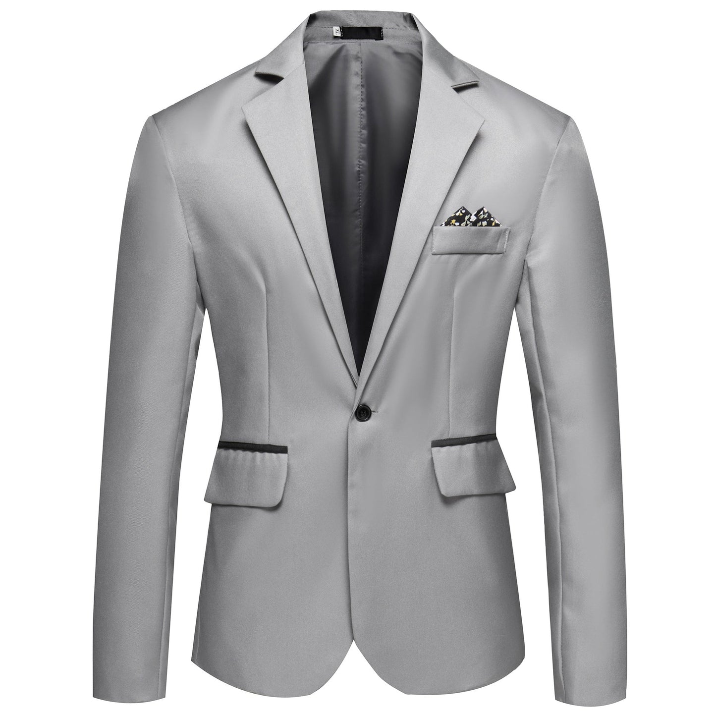 Herren Anzugjacke Modern Elegant Satiniert