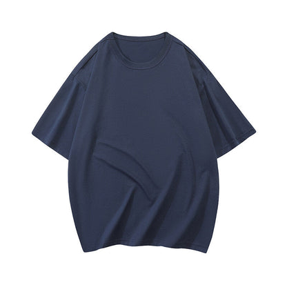 Damen T-Shirt Oversized Lässig Baumwolle