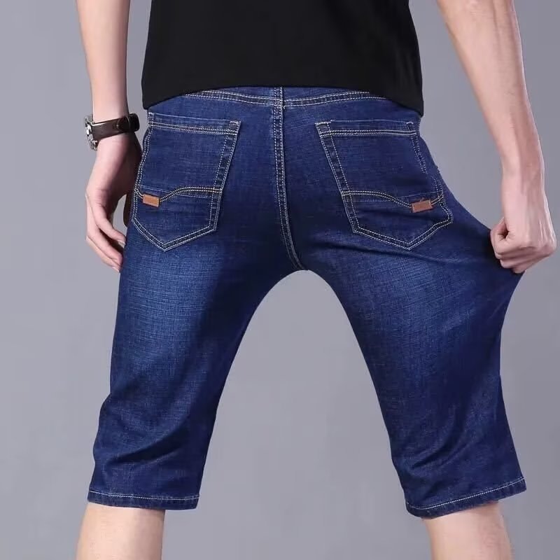 Herren Shorts Denim Modern Schnitt Praktisch