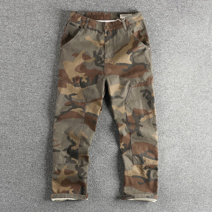 Herren Cargohose Camouflage Modern Multifunktional