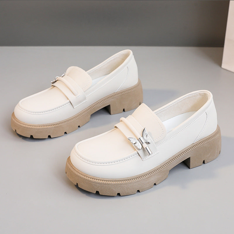 Damen Loafers Chunky robuste Sohle modisch