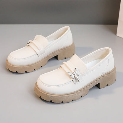 Damen Loafers Chunky robuste Sohle modisch
