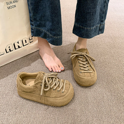 Weiche Damen Sneaker Wildleder KomfortSchuhe Heidi Stil