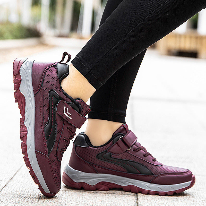 Damen Sneaker Sportlich atmungsaktiv Velcro Schuhe - BerlinGlamour