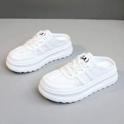 Damen Freizeitschuhe Bequem Modisch Großes Fersenloch