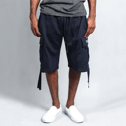 Herren Cargo Shorts Modern mit Taschen und Kordelzug