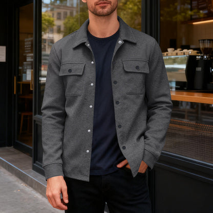 Herren Jacke Modern mit Taschen Wasserabweisend