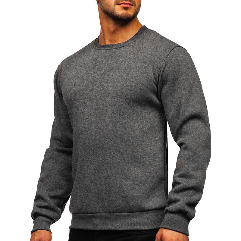 Herren Sweatshirt Baumwolle Rundhals Modern Sportlich