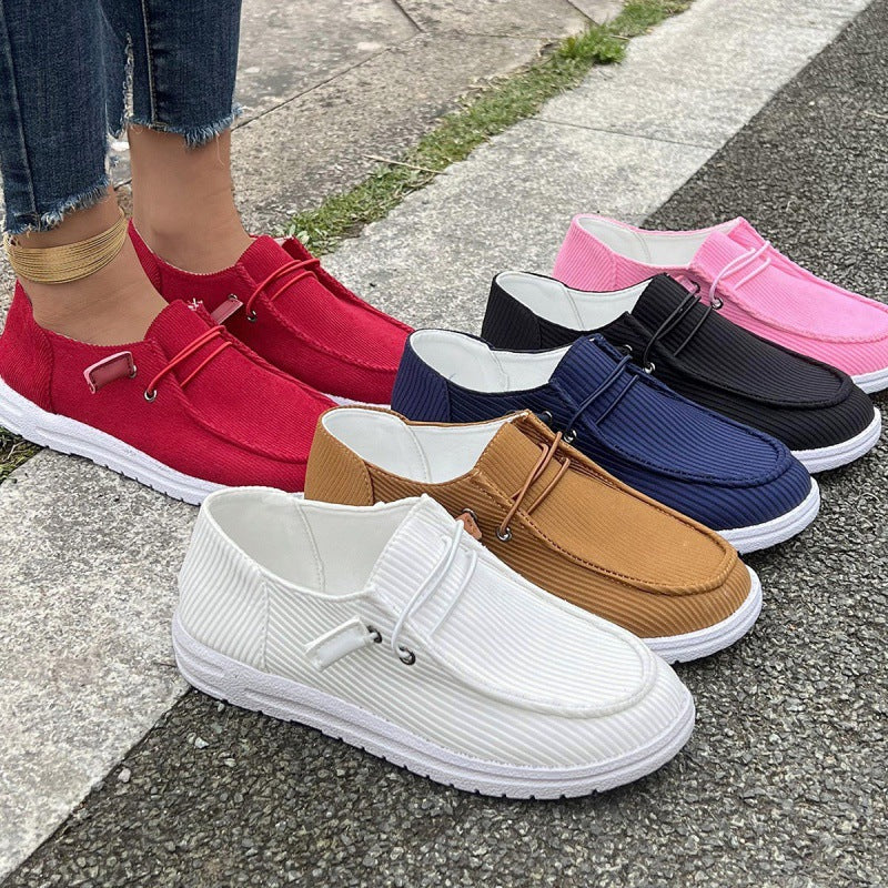 Damen Slipper Modern Elastisch Riffle Design - BerlinGlamour
