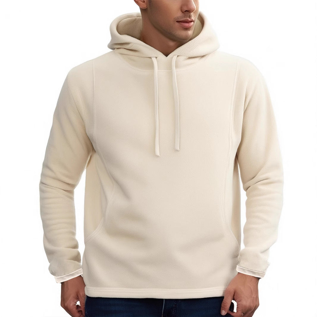Herren Fleece Pullover Kapuzenjacke ModernSportlich