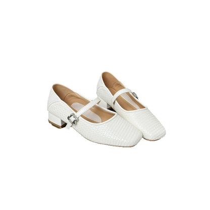 Damen Schuhe Schnürschuhe Elegante Blockabsatz