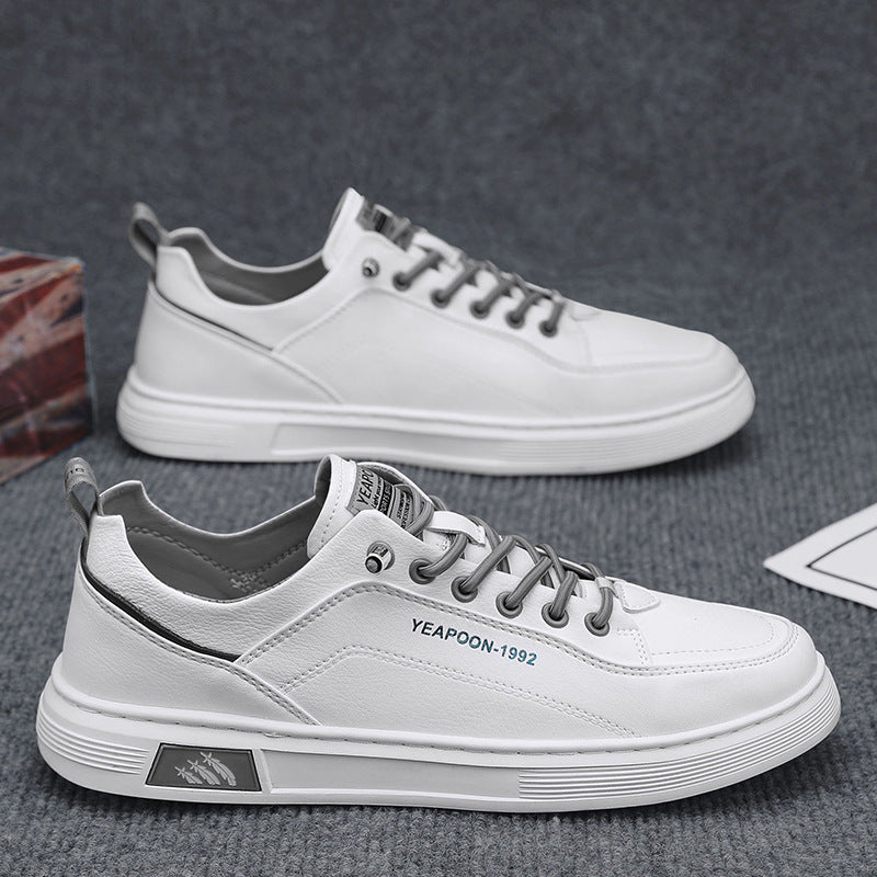 Damen Sneaker Sportlich Atmungsaktiv Schwarz Weiße Mode