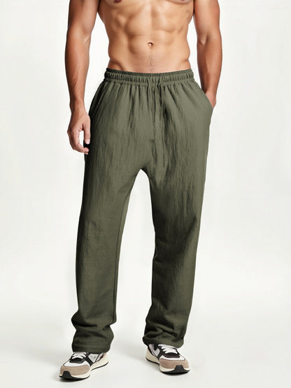 Elastische Herrenhose mit Komfortbund Bequem Modern