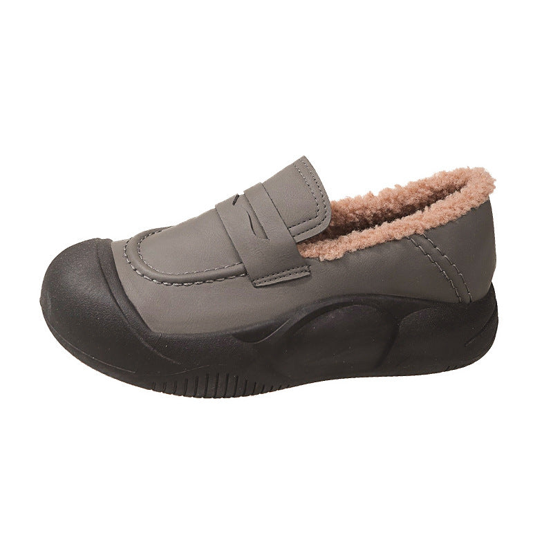 Damen Clogs Warm Flauschig Rutschfest Winter