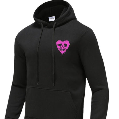 Männer Kapuzenpullover Totenkopf Design Trendy Streetwear