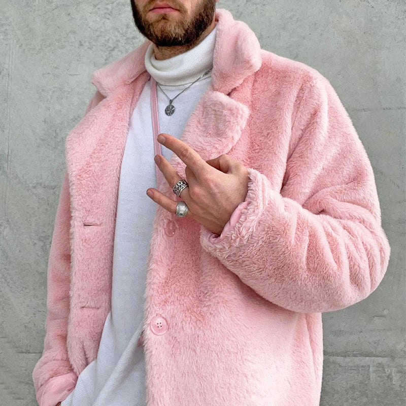 Herren Fleecejacke Kuschelig Warm mit Taschen - BerlinGlamour