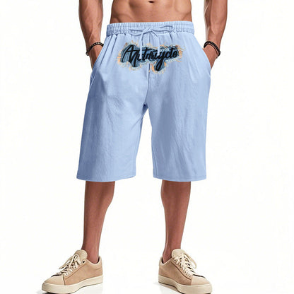 Herren Shorts Bequem Komfort Shorts mit Kordelzug und Seitentaschen