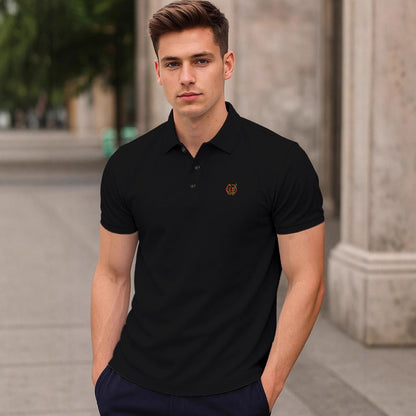 Herren Polohemd Modern Schnitt Edles Design - BerlinGlamour