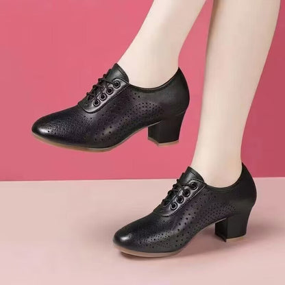 Damen Halbschuhe Atmungsaktiv Elegante Lochdesign Sneaker
