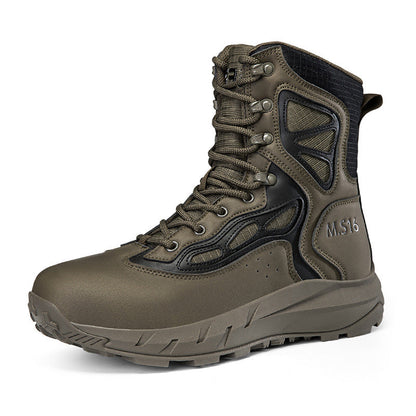 Herren Tactical Stiefel Robust Knöchelschutz Atmungsaktiv