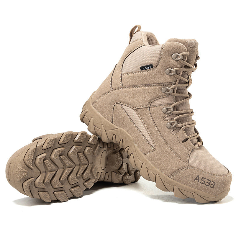 Herren Tactical-Boots Robust mit Knöchelschutz Rutschfest
