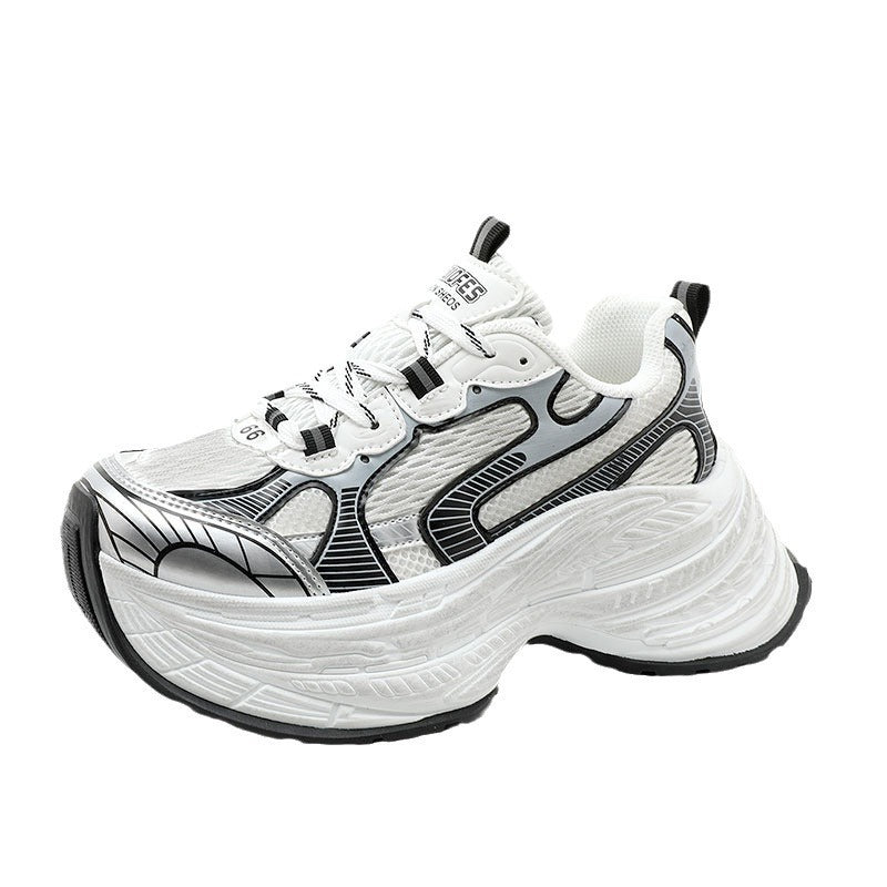 Damen Sneaker Chunky Bequem Laufsohle Modisch