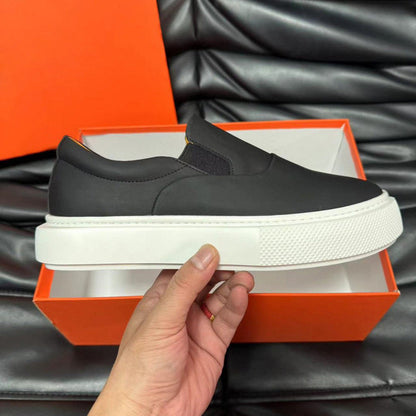 Damen Sneaker Slip-On Bequem Rutschfest Mit Fußbett