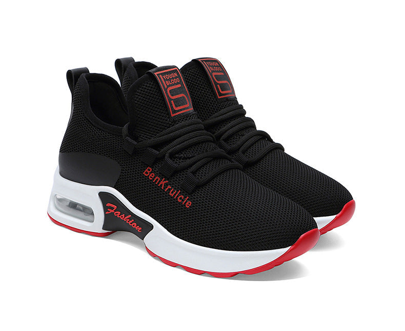 Damen Sneaker Atmungsaktiv mit Luftpolster Sohle bequem