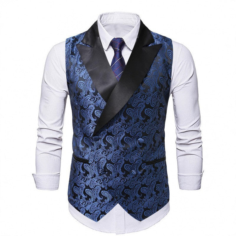 Herren Samtweste Elegant Luxus Berlin Style