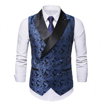 Herren Samtweste Elegant Luxus Berlin Style