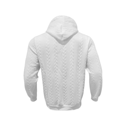 Herren Thermo Pullover Kapuze Warm Isoliert